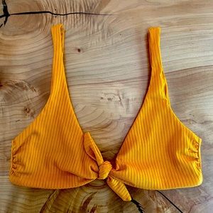 Mara Hoffman bikini top.